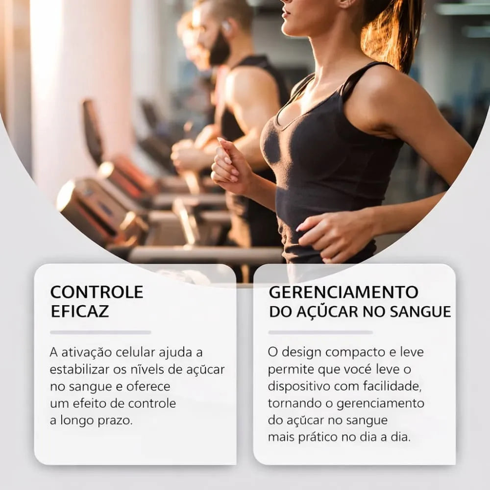 GlicoMax Oximetro de dedo oximetro medidor de açúcar